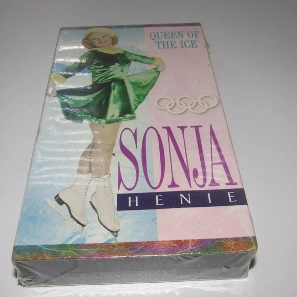 SONJA HENIE Queen of the Ice Figure Skater VHS~SEALED! - Picture 1 of 3